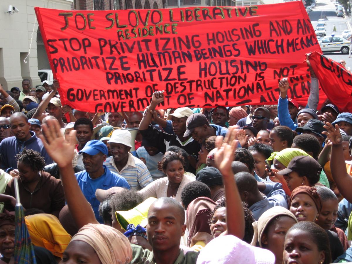 Legacies of apartheid: South African austerity perpetuates the